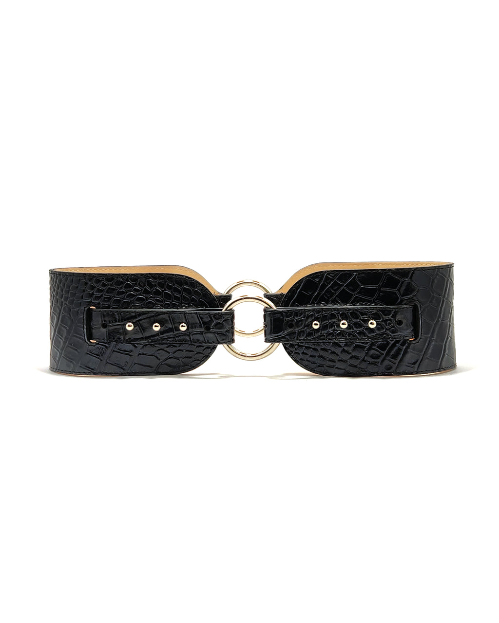 Anneau Croco Negro