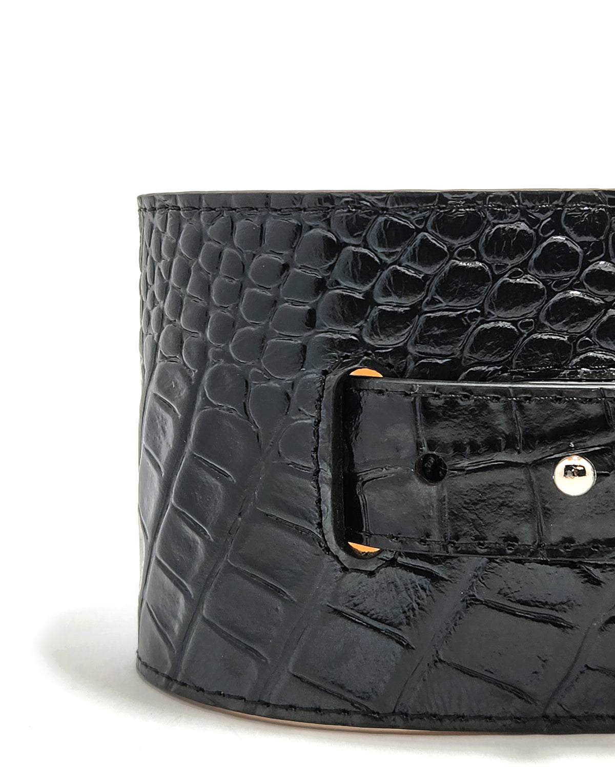 Anneau Croco Negro